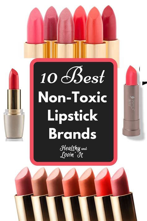 safest lipstick brands.